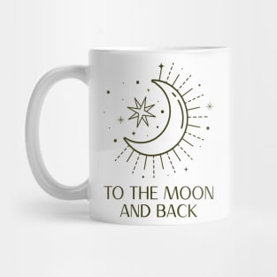 To the Moon and Back Mug